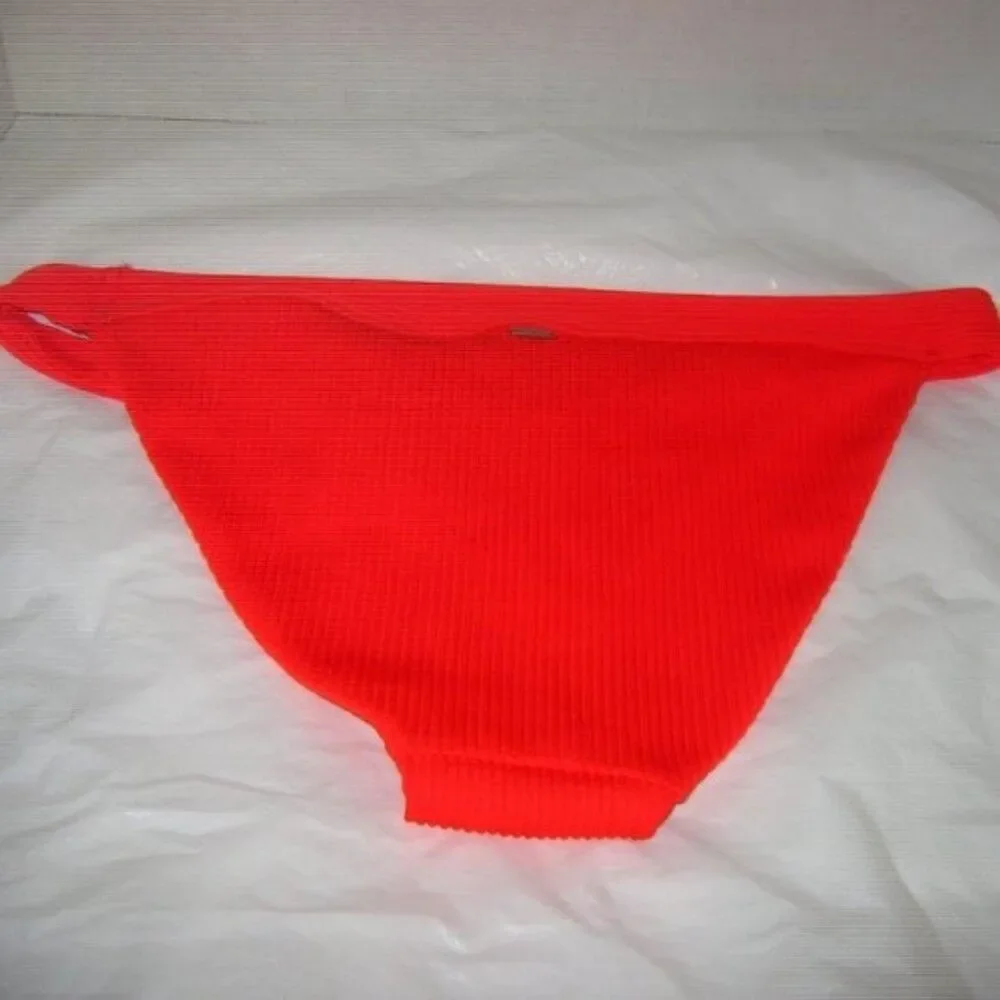 Hollister XL Red Ribbed Bikini